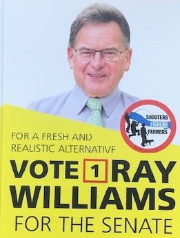 Vote Ray Williams for the Senate